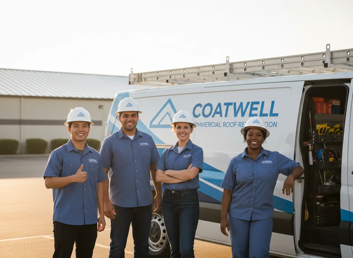 Commercial roof coating company in Hampton, CT